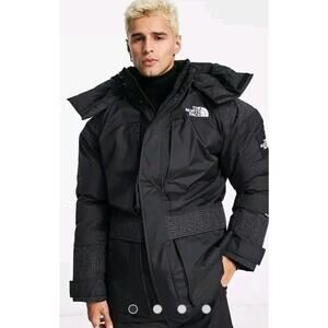 The North Face Rusta DryVent waterproof insulated coat in black ripstop …